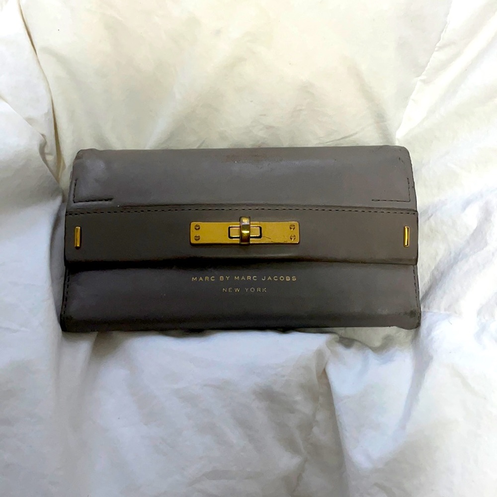 Marc by Marc Jacobs lather wallet